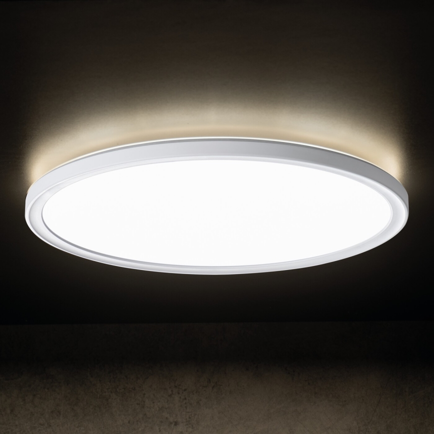 Светодиодный потолочный светильник для ванной комнаты AZPO LED/18,5W/230V диаметр 29 см IP54 белый