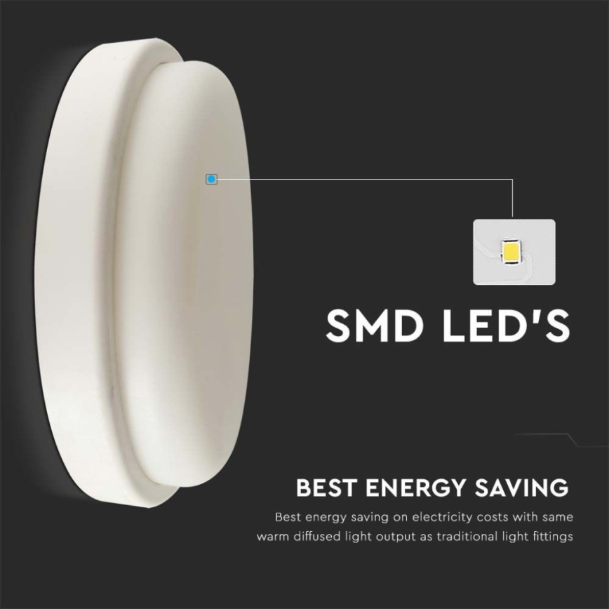 Светодиодный потолочный светильник для ванной комнаты LED/18W/230V 4000K