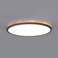 Светодиодный потолочный светильник для ванной комнаты NIVERA LED/12W/230V IP54 3000/4000/6000K диаметр 22,5 см черный