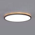 Светодиодный потолочный светильник для ванной комнаты NIVERA LED/18W/230V IP54 3000/4000/6000K диаметр 30 см черный