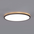 Светодиодный потолочный светильник для ванной комнаты NIVERA LED/32W/230V IP54 3000/4000/6000K диаметр 42 см черный