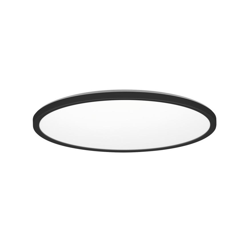 Светодиодный потолочный светильник для ванной комнаты NIVERA LED/32W/230V IP54 3000/4000/6000K диаметр 42 см черный