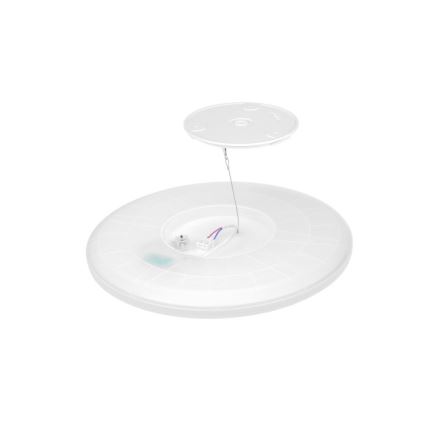 Светодиодный потолочный светильник для ванной комнаты NIVERA LED/32W/230V IP54 3000/4000/6000K диаметр 42 см черный