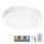 Светодиодный потолочный светильник для ванной комнаты с датчиком NAIROS LED/24W/230V IP65 3000/4000/6500K диаметр 30 см белый + дистанционное управление