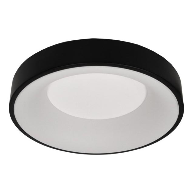 Светодиодный потолочный светильник DRAX LED/32W/230V 4000K, диаметр 38 см, черный