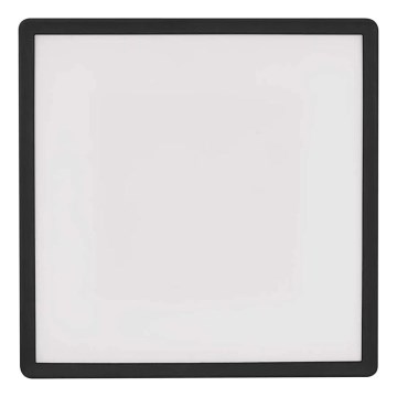 Светодиодный потолочный светильник FLORI LED/18W/230V 4000K черный 29x29 см