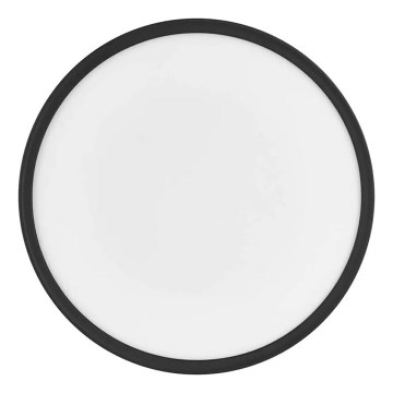 Светодиодный потолочный светильник FLORI LED/22W/230V 4000K черный диаметр 42 см