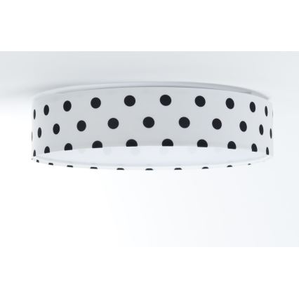 Светодиодный потолочный светильник GALAXY KIDS LED/24W/230V точки белый/черный
