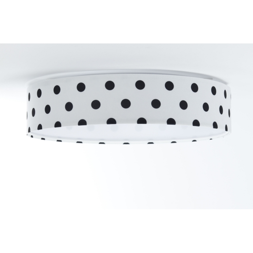 Светодиодный потолочный светильник GALAXY KIDS LED/24W/230V точки белый/черный