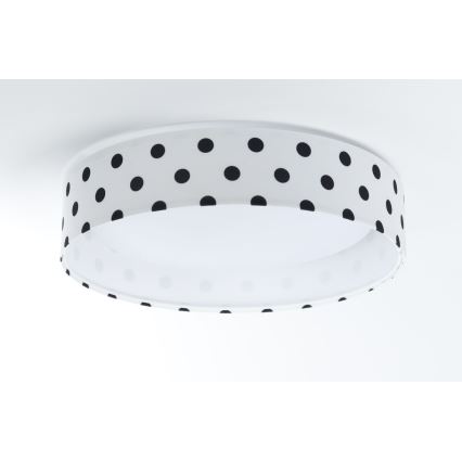Светодиодный потолочный светильник GALAXY KIDS LED/24W/230V точки белый/черный