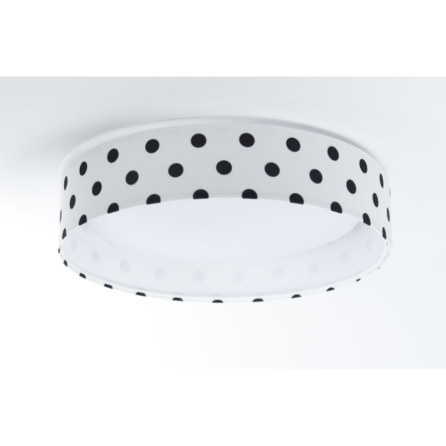 Светодиодный потолочный светильник GALAXY KIDS LED/24W/230V точки белый/черный