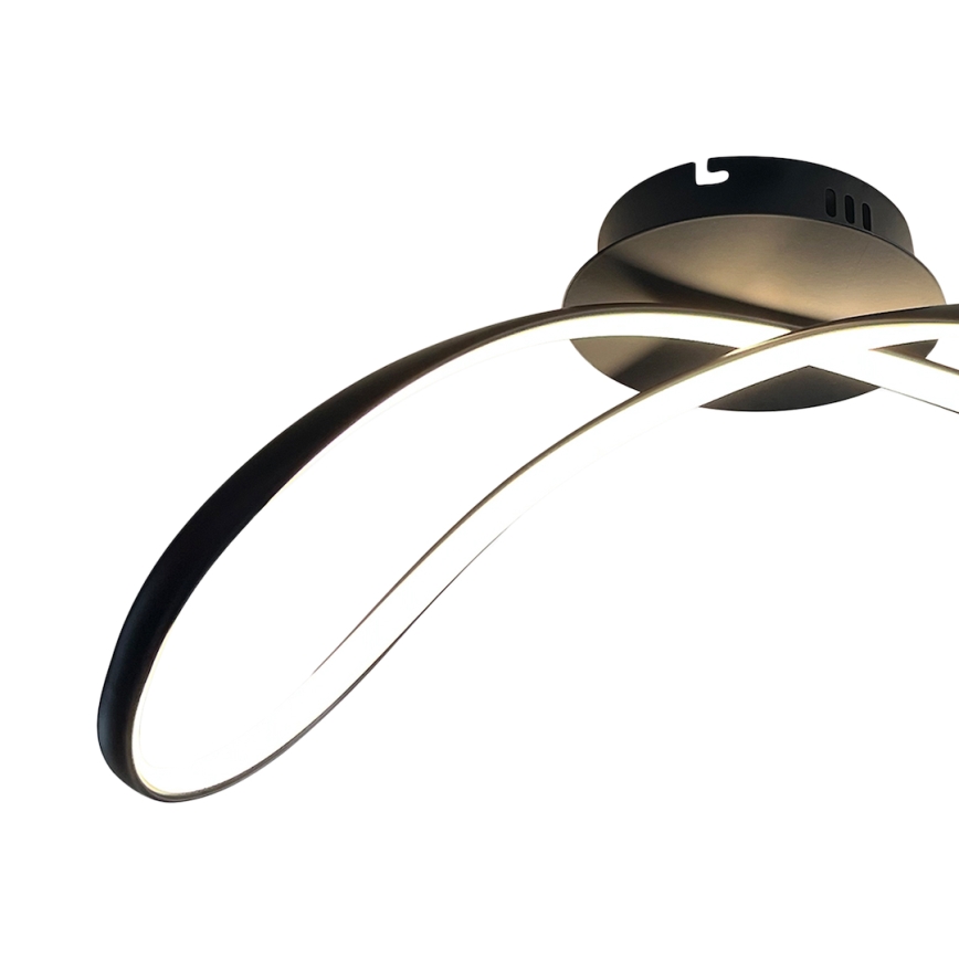 Светодиодный потолочный светильник INFINITY LED/21W/230V черный
