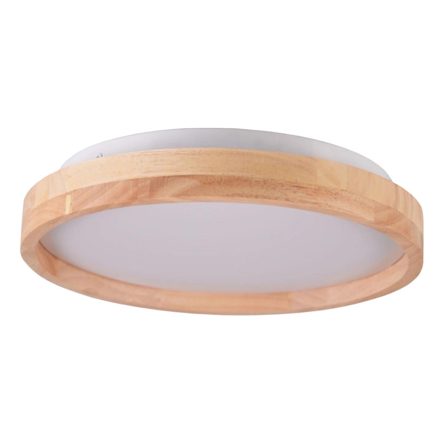 Светодиодный потолочный светильник JANUSZ LED/12W/230V диаметр 27 см IP44 дуб