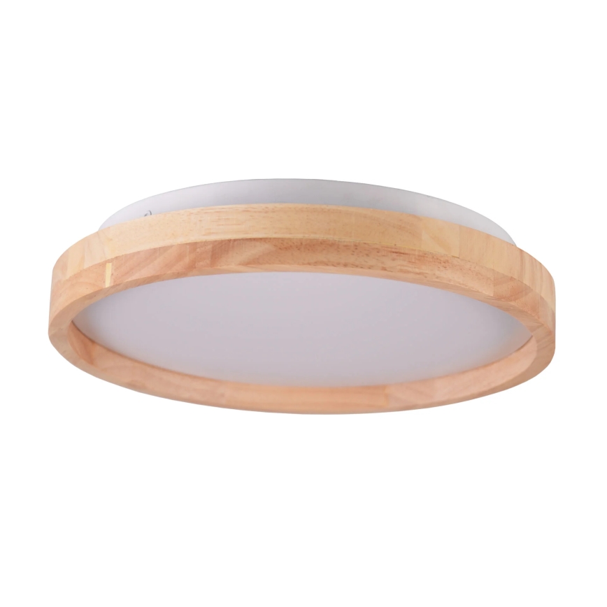Светодиодный потолочный светильник JANUSZ LED/12W/230V диаметр 27 см IP44 дуб