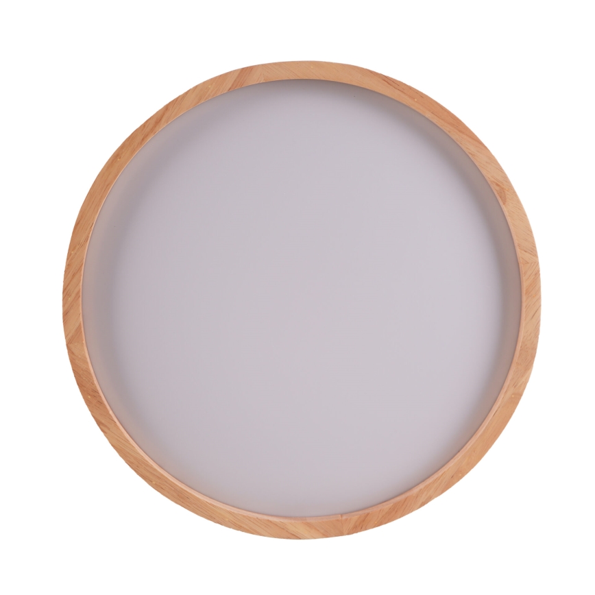 Светодиодный потолочный светильник JANUSZ LED/12W/230V диаметр 27 см IP44 дуб