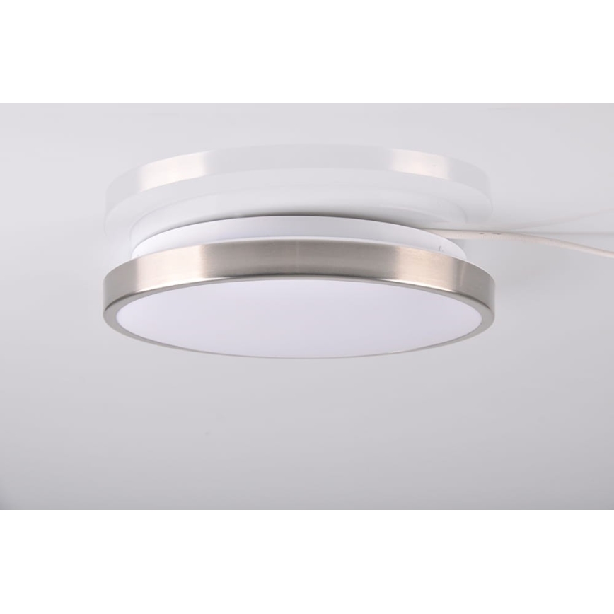 Светодиодный потолочный светильник KERN LED/15W/230V никель