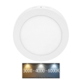 Светодиодный потолочный светильник LADA LED/25W/230V 3000/4000/6000K диаметр 30 см белый