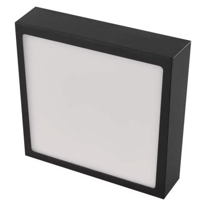 Светодиодный потолочный светильник NEXXO LED/12,5W/230V 3000/3500/4000K 17x17 см черный
