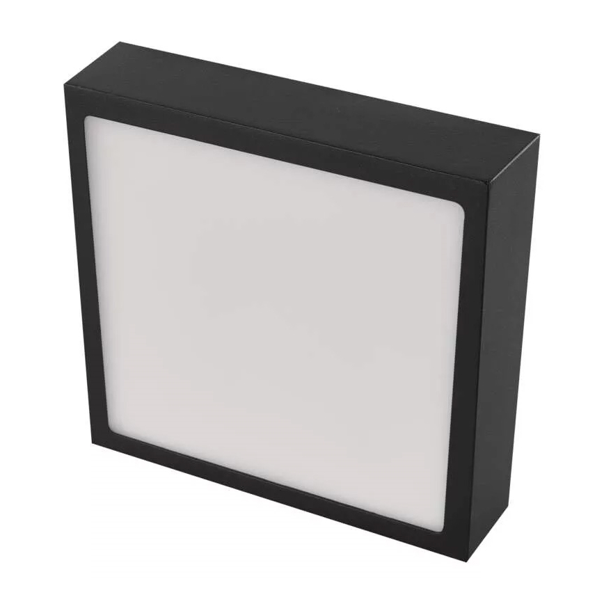 Светодиодный потолочный светильник NEXXO LED/12,5W/230V 3000/3500/4000K 17x17 см черный