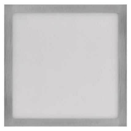 Светодиодный потолочный светильник NEXXO LED/12,5W/230V 3000/3500/4000K 17x17 см блестящий хром