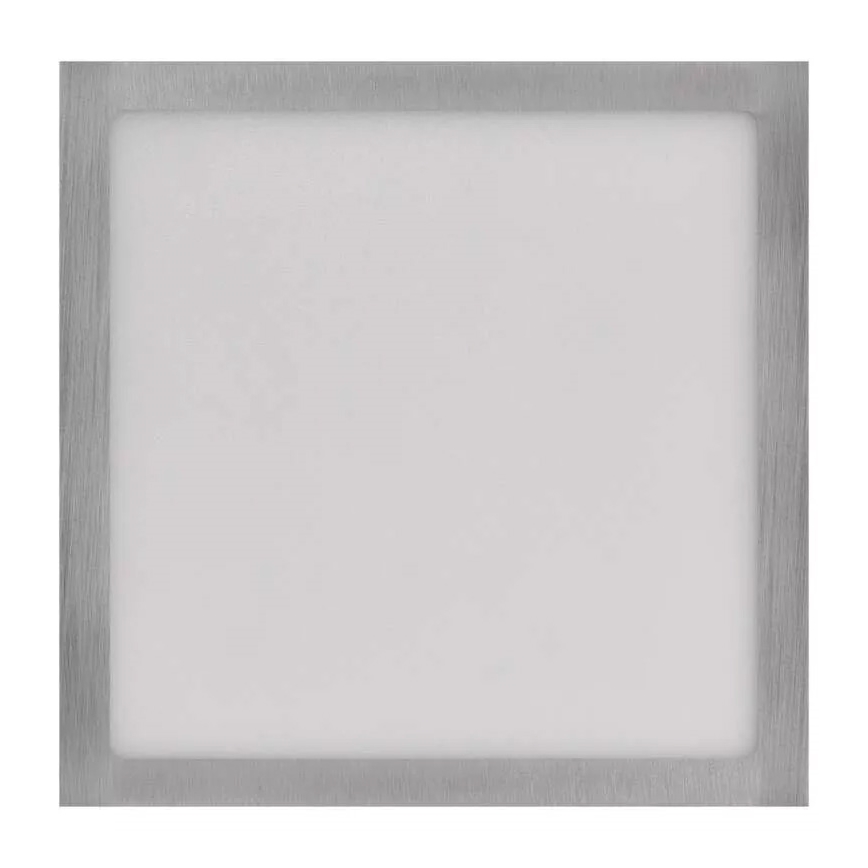 Светодиодный потолочный светильник NEXXO LED/12,5W/230V 3000/3500/4000K 17x17 см блестящий хром