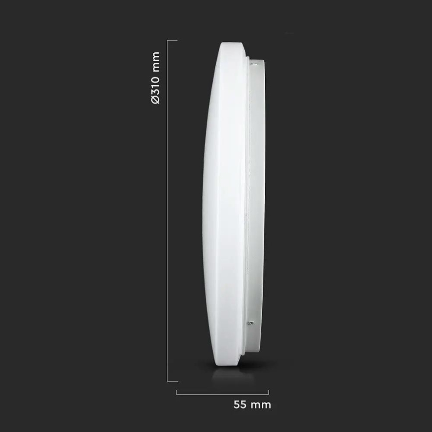 Светодиодный потолочный светильник LED/18W/230V 31 см 3000K/4000K/6400K