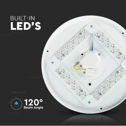Светодиодный потолочный светильник LED/18W/230V диаметр 31 см 3000/4000/6400K