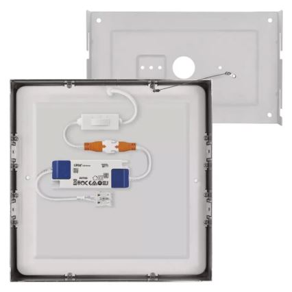 Светодиодный потолочный светильник NEXXO LED/21W/230 3000/3500/4000K 22,5x22,5 см матовый хром