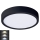 Светодиодный потолочный светильник LED/24W/230V 3000/4000/6000K черный круглый
