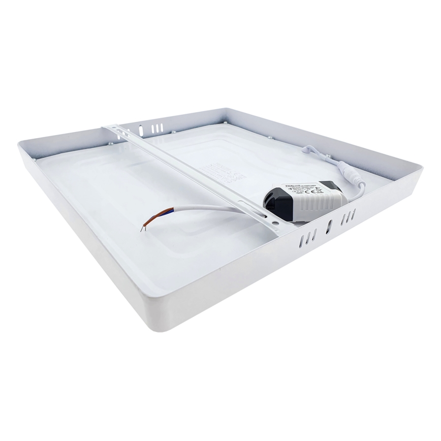 Светодиодный потолочный светильник LED/24W/230V 4200K 28x28 см белый