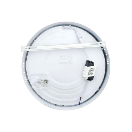 Светодиодный потолочный светильник LED/24W/230V 4200K диаметр 28,5 см белый