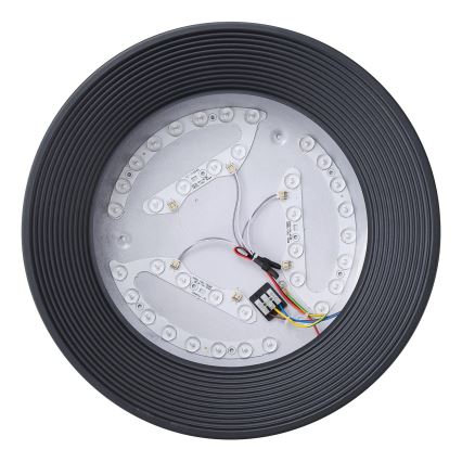 Светодиодный потолочный светильник LED/30W/230V 3000K черный