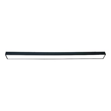 Светодиодный потолочный светильник LED/32W/230V 4000K 120x7 см черный