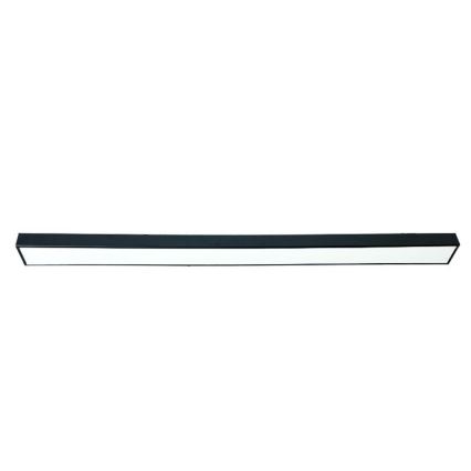 Светодиодный потолочный светильник LED/32W/230V 4000K 120x7 см черный