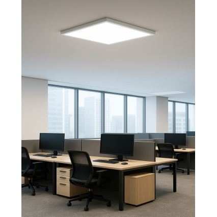 Светодиодный потолочный светильник LED/40W/230V 3000/4000/6500K 50x50 см белый
