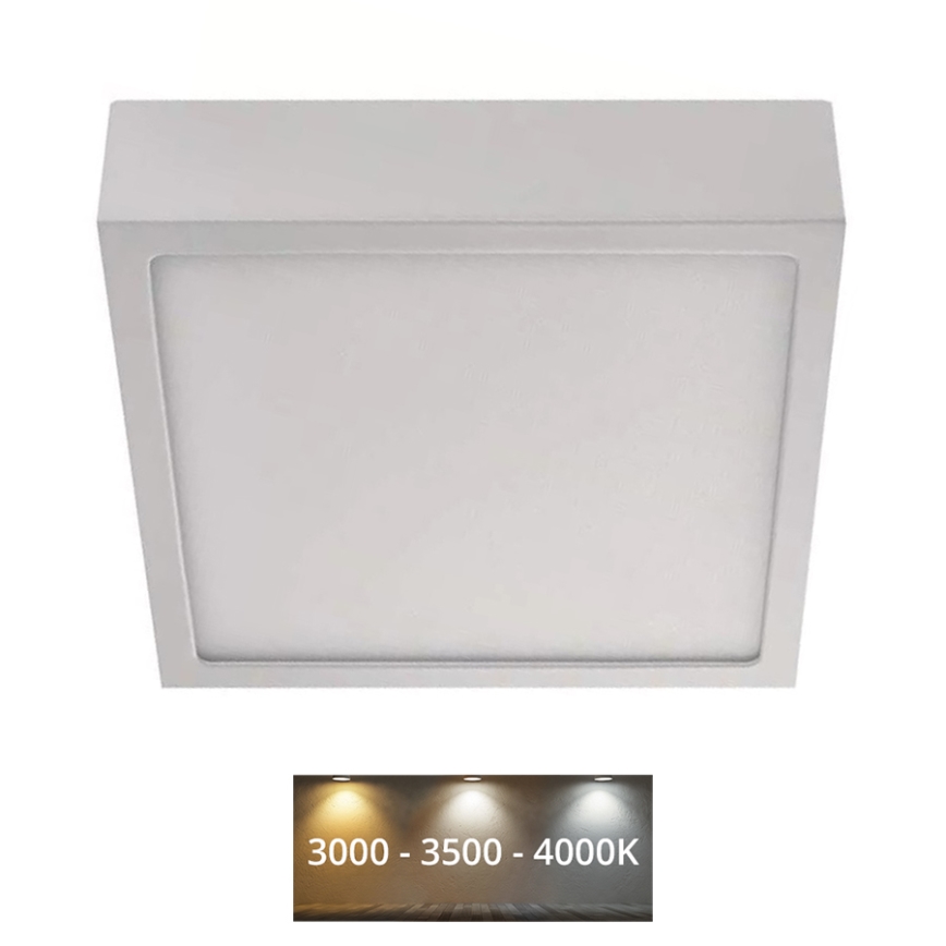 Светодиодный потолочный светильник NEXXO LED/12,5W/230V 3000/3500/4000K 17x17 см белый