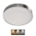 Светодиодный потолочный светильник NEXXO LED/28,5W/230V 3000/3500/4000K диаметр 30 см блестящий хром