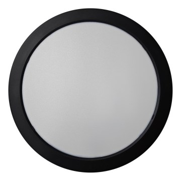 Светодиодный потолочный светильник ROUND LED/24W/230V 4000K диаметр 28,8 см черный