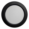 Светодиодный потолочный светильник ROUND LED/6W/230V 4000K диаметр 12,1 см черный