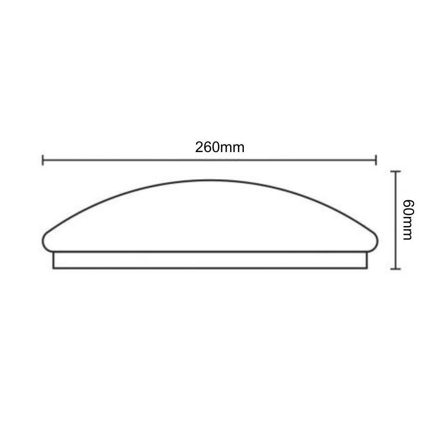 Светодиодный потолочный светильник с датчиком OPAL LED/12W/230V 4000K