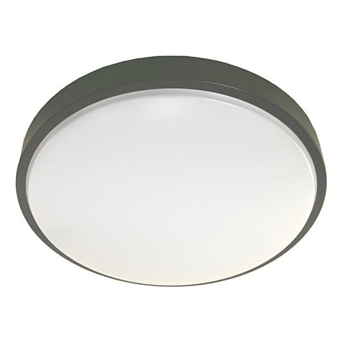 Светодиодный потолочный светильник с датчиком WILTON LED/24W/230V 4000K диаметр 38 см антрацит