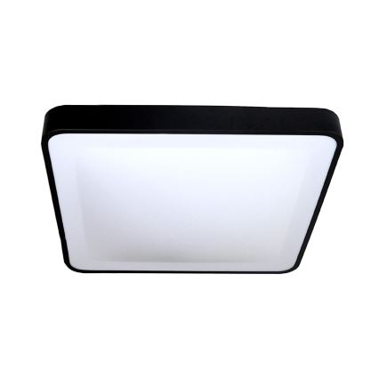 Светодиодный потолочный светильник с датчиком WILTON LED/24W/230V 37,5x37,5 см черный