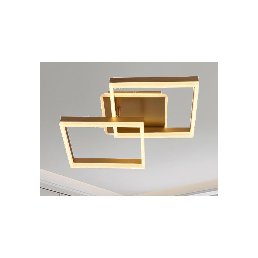 Светодиодный потолочный светильник с диммером LED/80W/230V 3000-6500K + пульт дистанционного управления