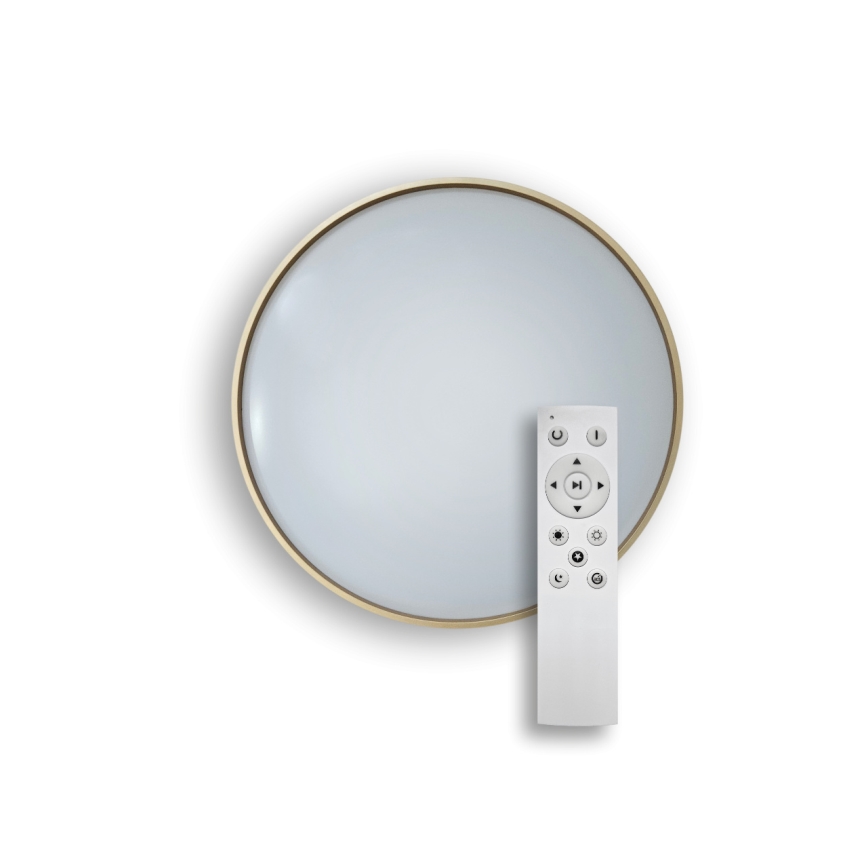 Светодиодный потолочный светильник с регулированием яркости DRINA LED/36W/230V 2700-6500K диаметр 50 см + дистанционное управление