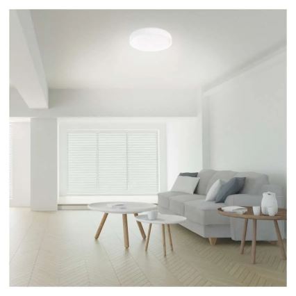 Светодиодный потолочный светильник с регулированием яркости GoSmart LED/45W/230V диаметр 50 см 2700-6500K Wi-Fi Tuya + дистанционное управление