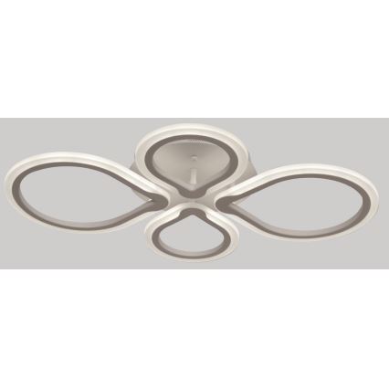 Светодиодный потолочный светильник с регулированием яркости TRIESTE 1xLED/52W/230V + дистанционное управление