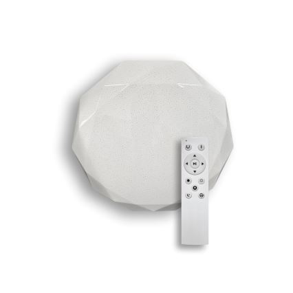 Светодиодный потолочный светильник с регулированием яркости INDUS LED/60W/230V 2700-6500K диаметр 58 см + дистанционное управление