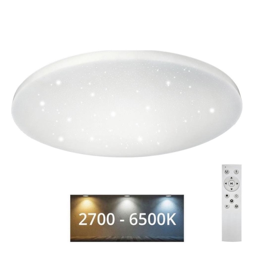 Светодиодный потолочный светильник с регулированием яркости IPOLY LED/60W/230V 2700-6500K диаметр 58 см + дистанционное управление