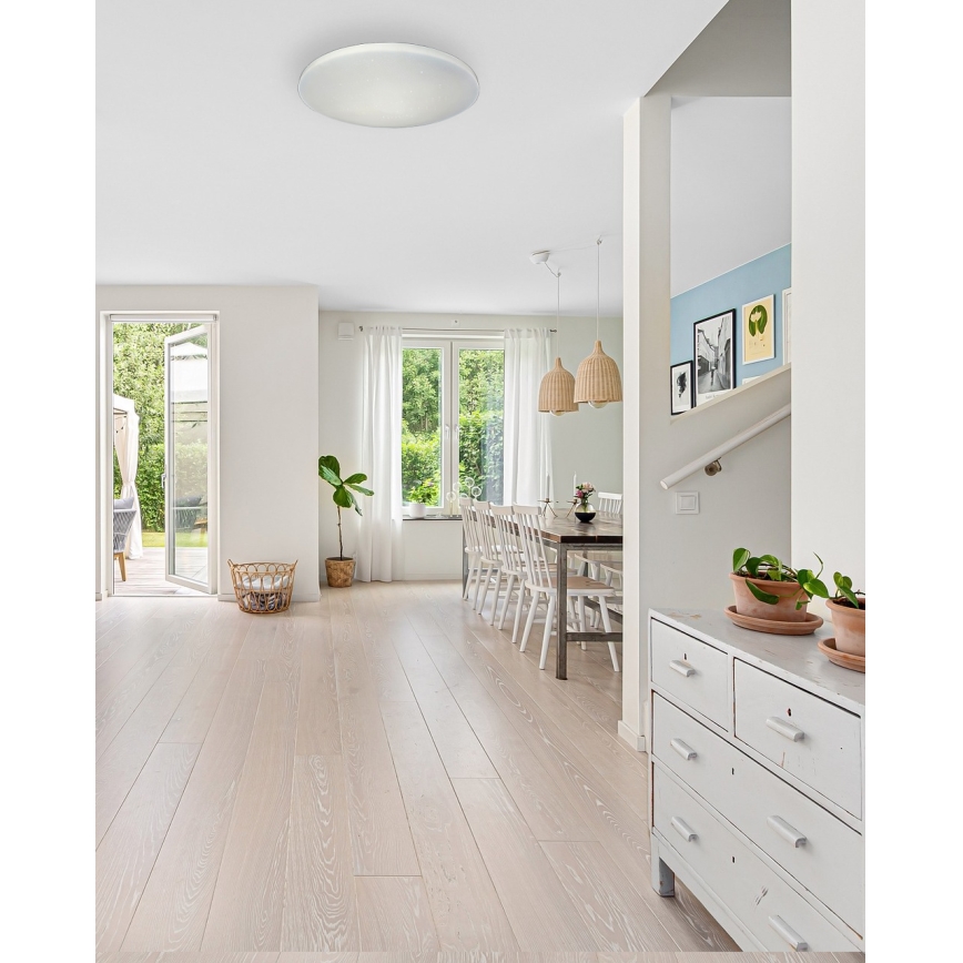 Светодиодный потолочный светильник с регулированием яркости IPOLY LED/60W/230V 2700-6500K диаметр 58 см + дистанционное управление