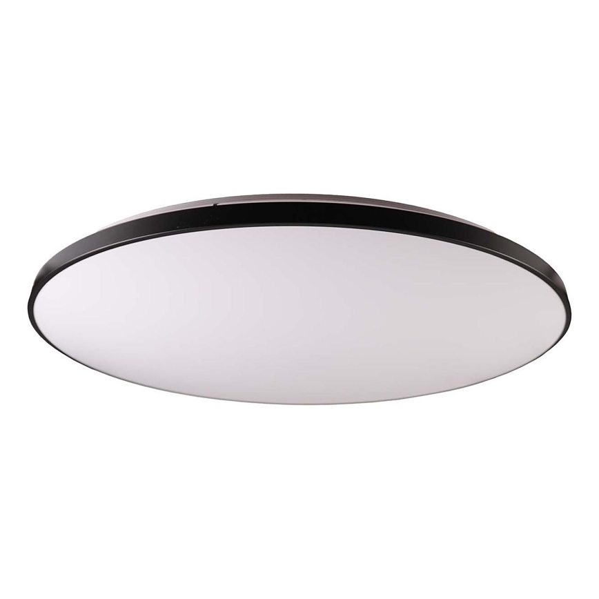 Светодиодный потолочный светильник с регулированием яркости KERN LED/80W/230V 3000-6000K диаметр 80 cm черная + дистанционное управление